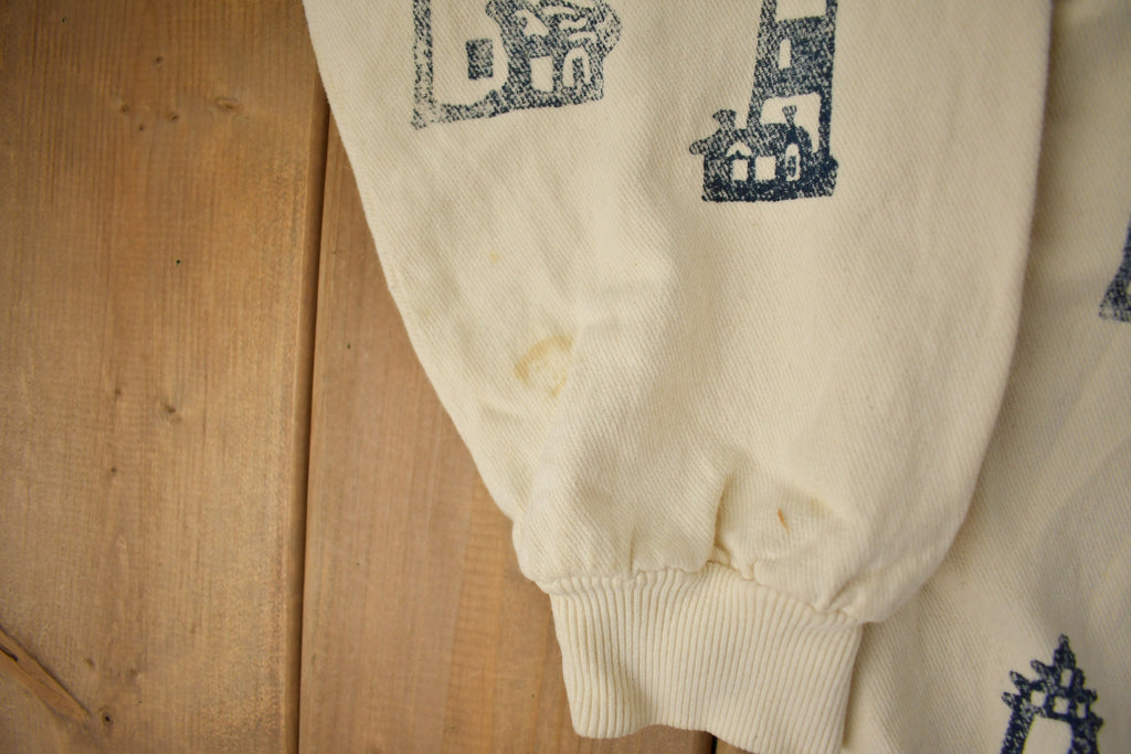 Vintage 1990s Lighthouse Graphic Sweatshirt