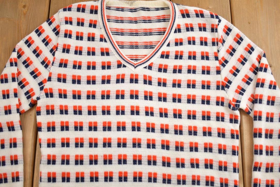 Vintage 1960s Knit Crewneck Sweater