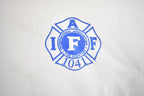 Vintage 1990s 1041 Albert Lea Fire Fighters Souvenir Travel Crewneck Sweatshirt Made In USA