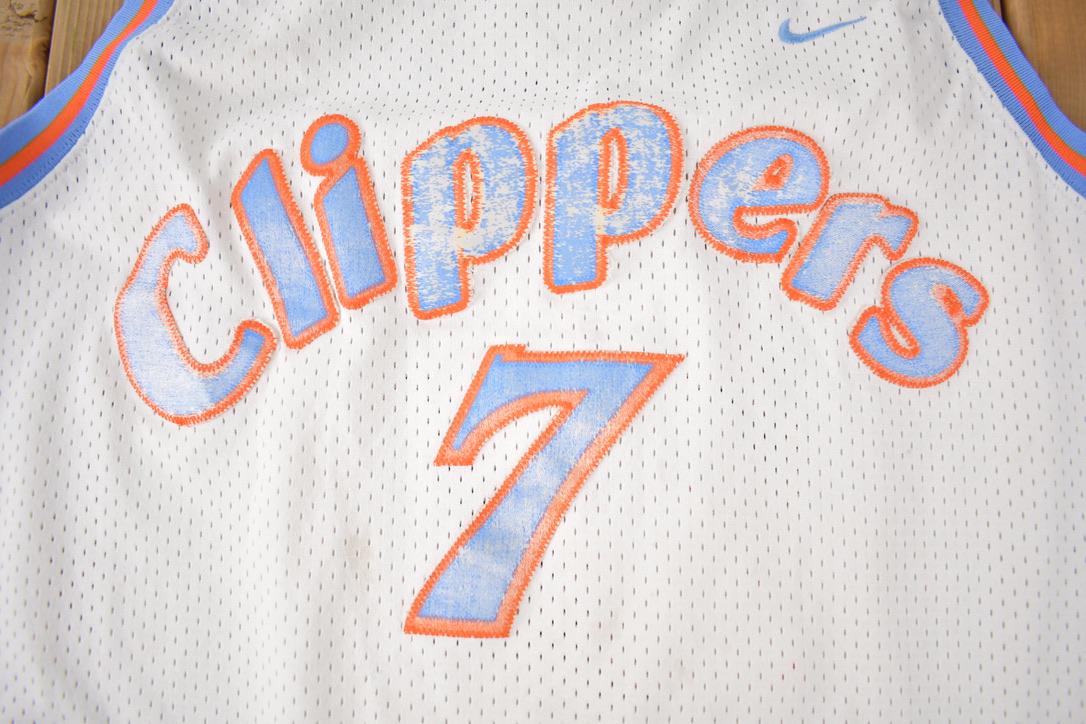 Vintage 2002 Los Angeles Clippers Lamar Odom NBA Basketball Jersey Size XL