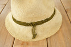 Vintage 1950s Beige Fur Fedora MAde In Australia
