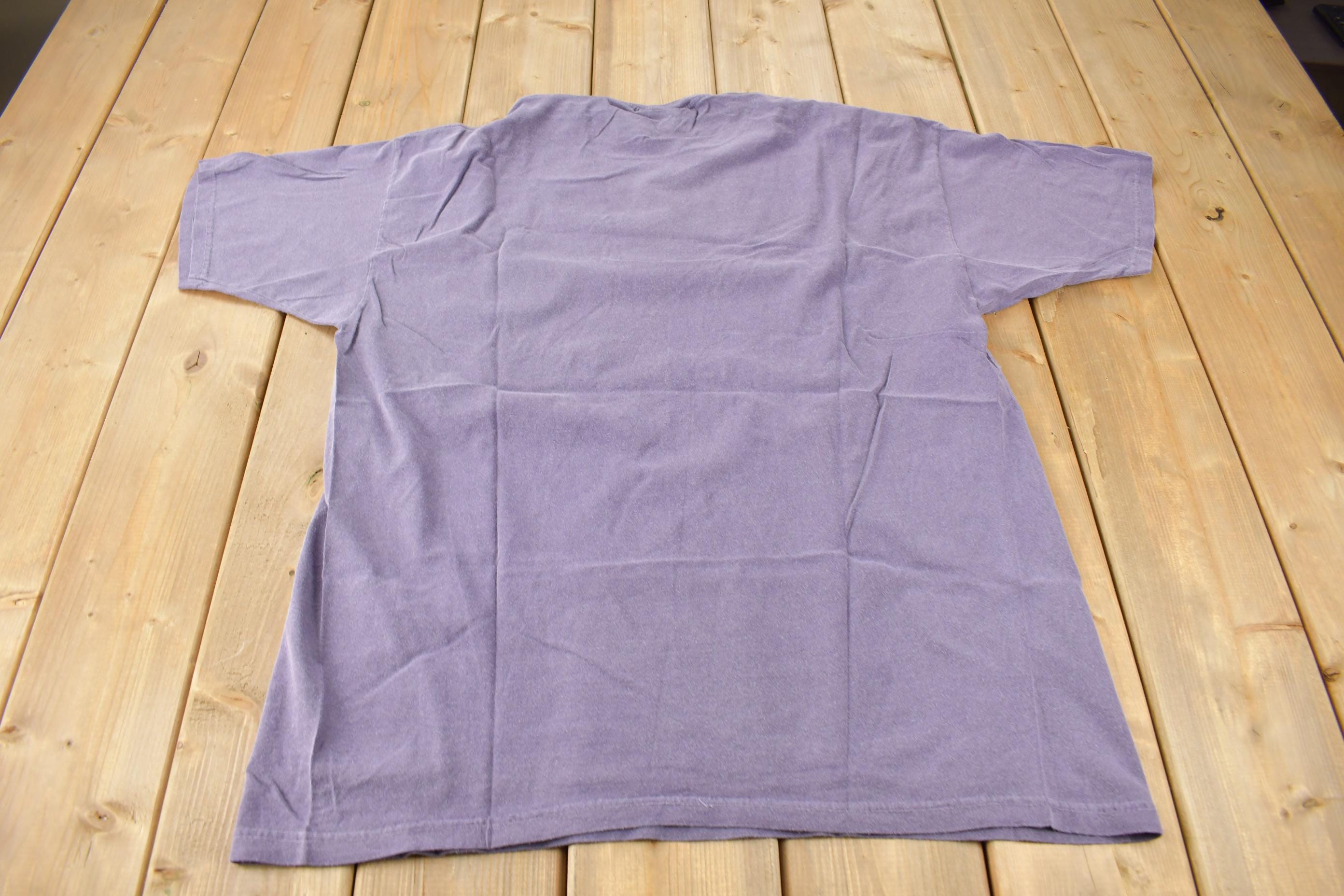Vintage 2000 Deadstock The Tragically Hip Music At Work Embroidered Band Tee Size XL