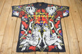 Vintage 1990s Deadstock The Tragically Hip All Over Print Single Stitch Graphic Brockum Band Tee Made in USA