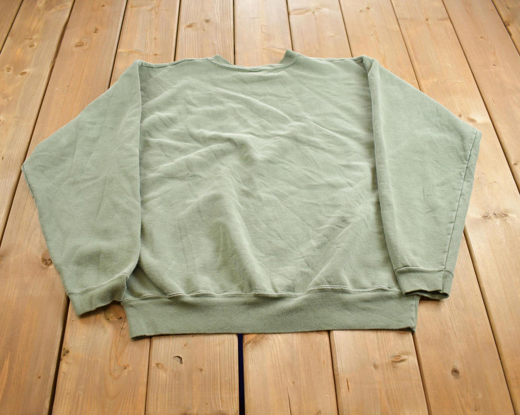 Vintage 1990s Ocean City New Jersey Embroidered Souvenir Travel Crewneck Sweatshirt Made In USA