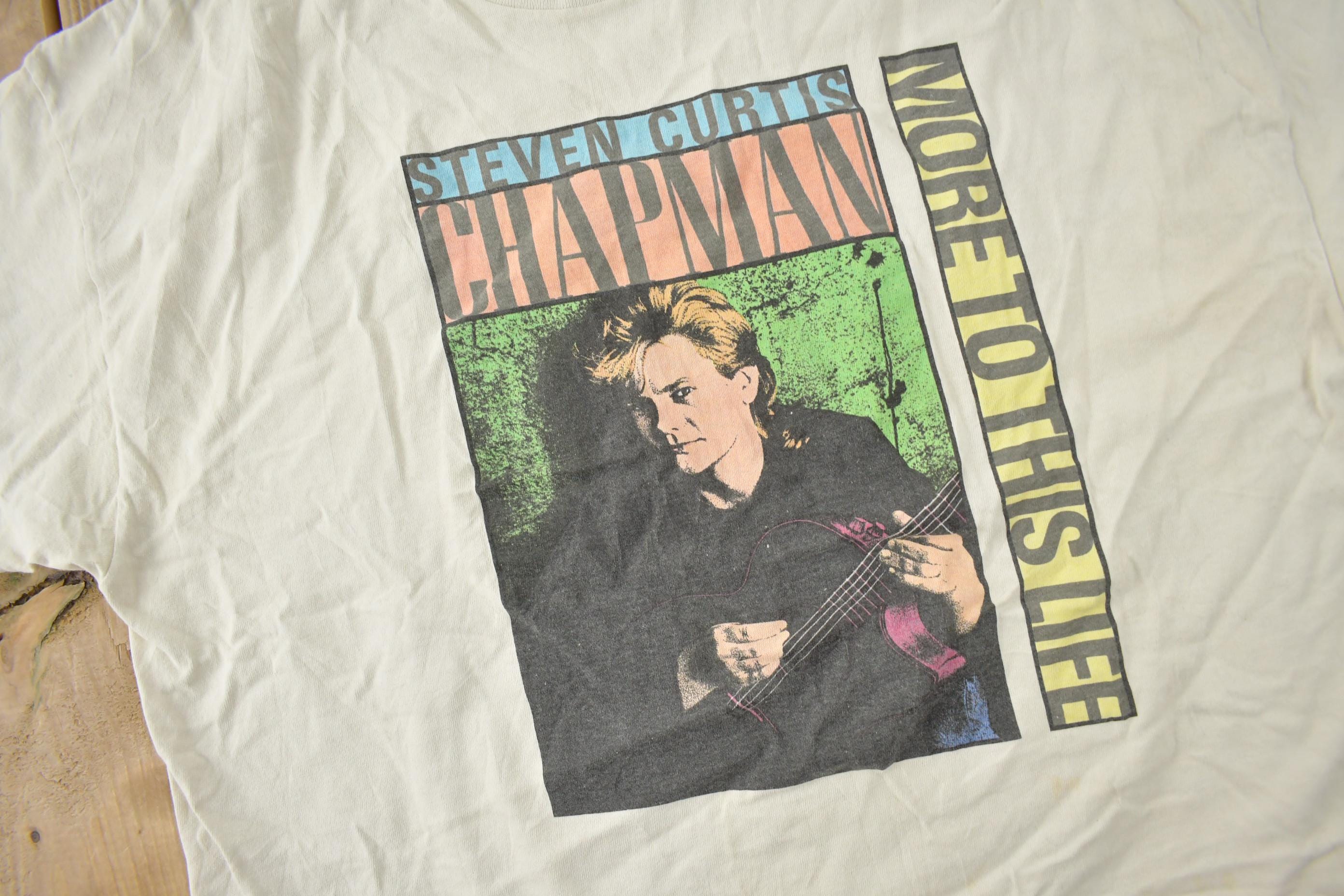 Vintage 1989 Steven Curtis Chapman More to This Life Single Stitch Band Tee Made in USA
