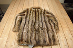 Vintage 1970s Brown Racoon Fur Coat