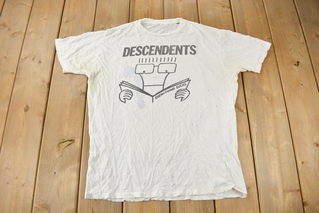 Vintage Y2K Descendents Distressed Graphic T-Shirt