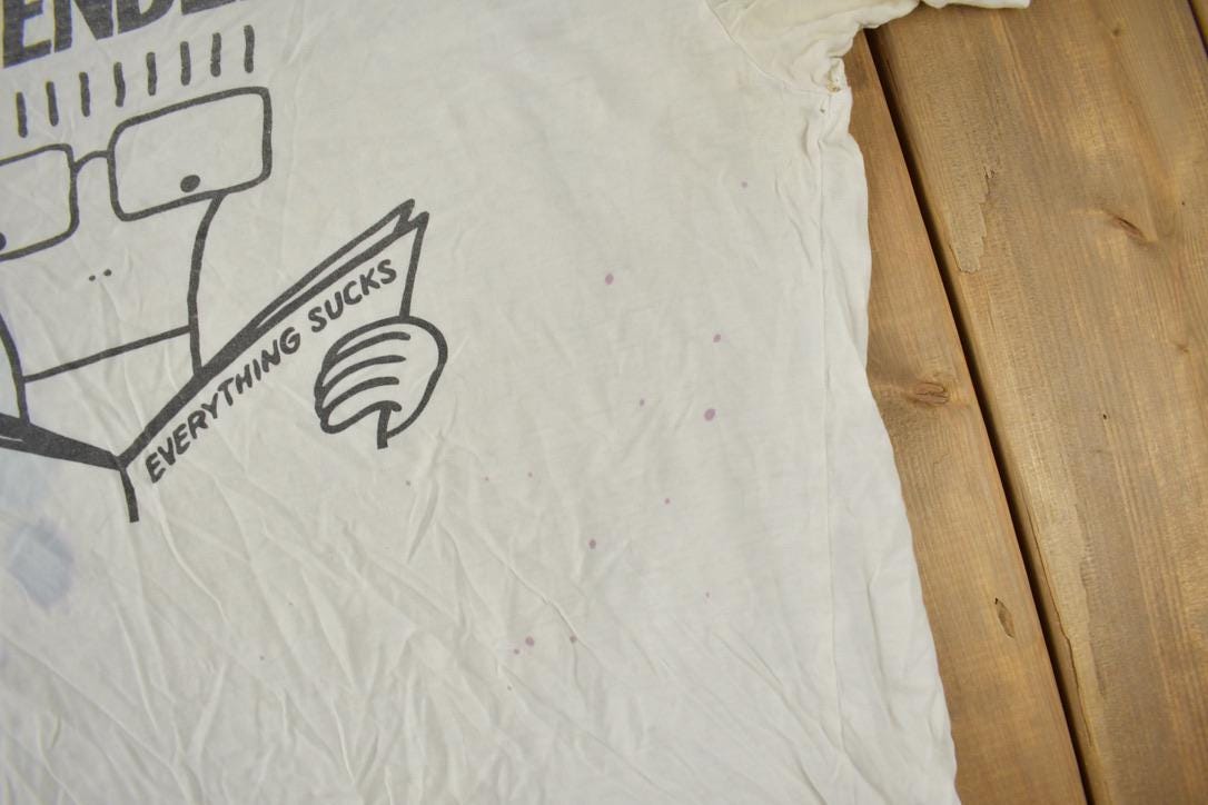 Vintage Y2K Descendents Distressed Graphic T-Shirt