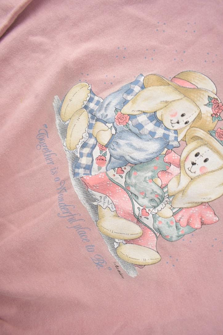 Vintage 1990s "Together Is A Wonderful Place To Be Cute Grandma Style Crewneck Sweater