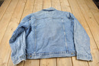 Vintage 1980s Wrangler Hero Light Wash Jean Jacket Size XXL