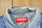 Vintage 1980s Wrangler Hero Light Wash Jean Jacket Size XXL