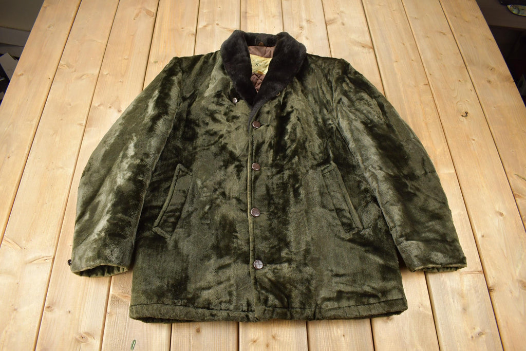 Vintage 1960s B&F Sheered Beaver Fur Coat