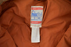 Vintage 1970s Frost Line multi Color Light Jacket Made In USA Size Large