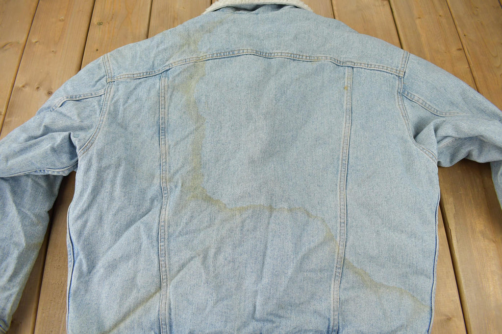 Vintage 1990s Levi's Sherpa Lined Jean Jacket