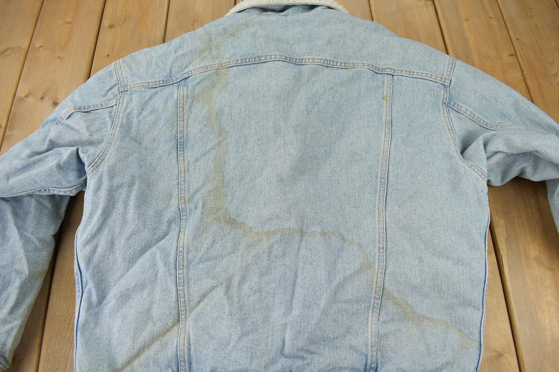 Vintage 1990s Levi's Sherpa Lined Jean Jacket