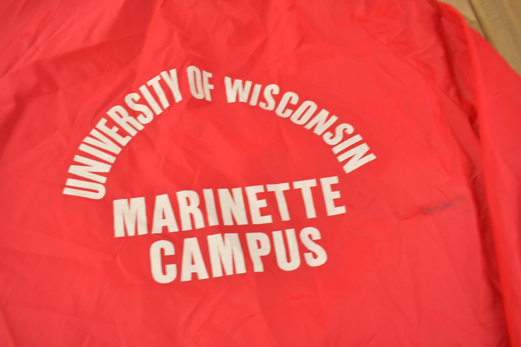 Vintage 1960s Champion University Of Wisconsin Windbreaker Jacket