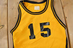 Vintage 1970s #15 Felco Basketball Jersey Size Small
