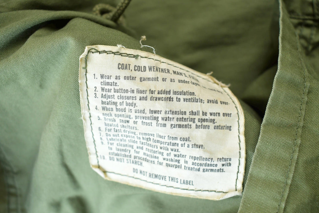 Vintage 1972 US Military Army Cold Weather Field Jacket