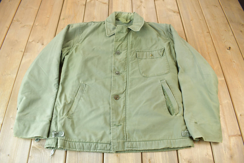 Vintage 1960s US Navy Deck Jacket