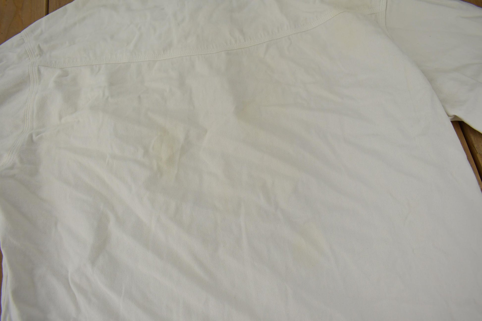 Vintage 1990s Levi's Red Tab White Button Up Flannel Shirt Size L