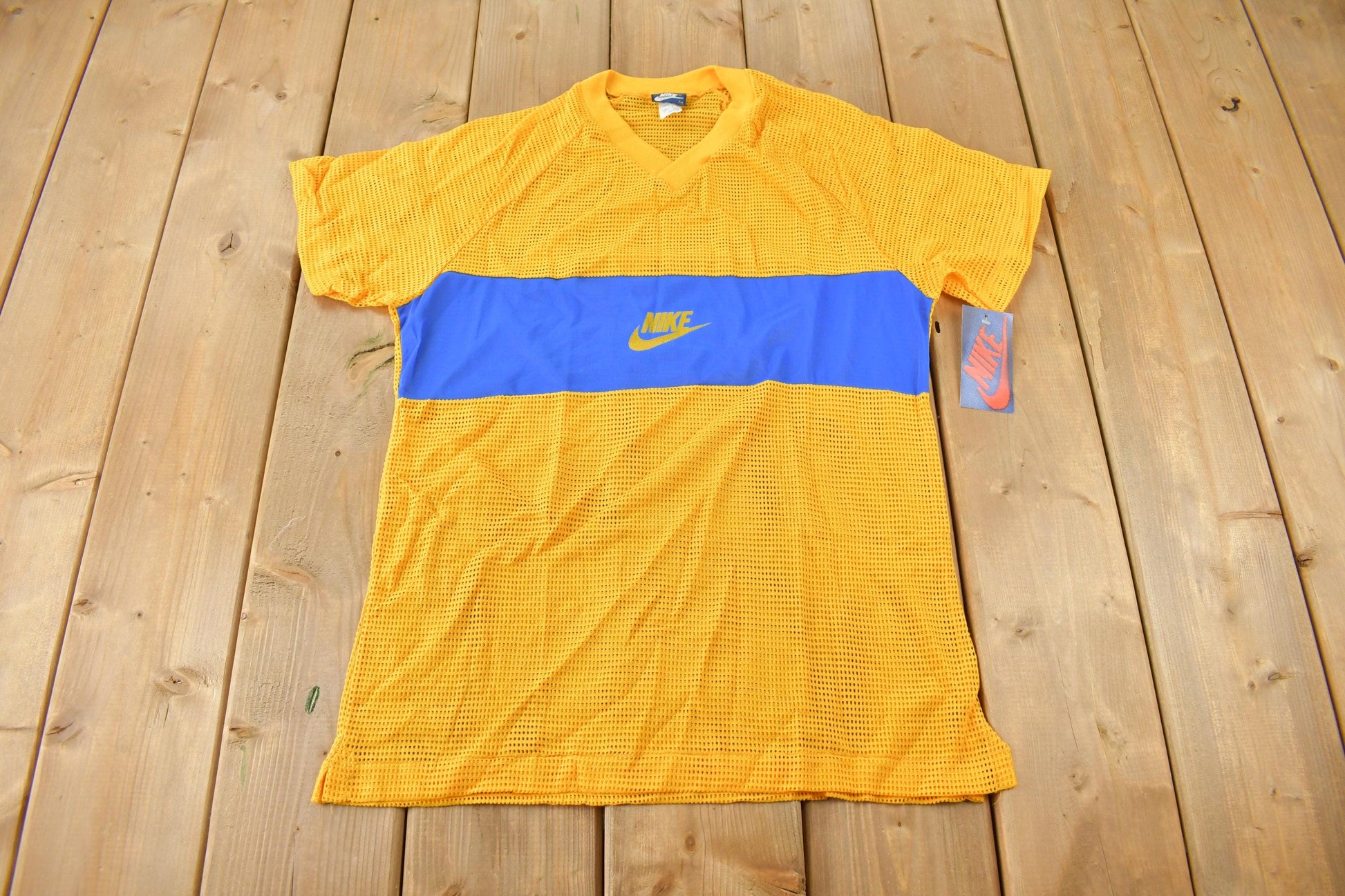 Vintage 1970s Deadstock Nike Mesh T Shirt