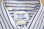 Vintage 1970s Arrow Kent Striped Button Up Shirt