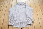 Vintage 1970s Arrow Kent Striped Button Up Shirt