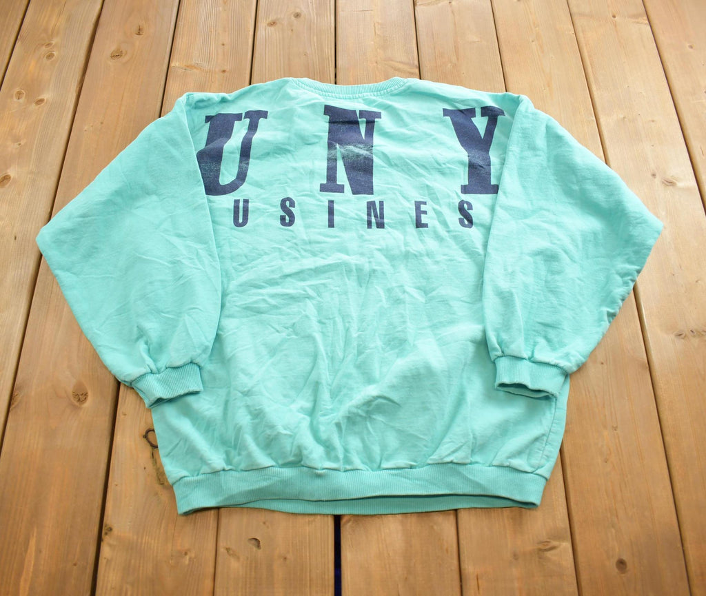 Vintage 1990s Nunya Business Crewneck Sweatshirt Made In USA