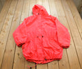 Vintage 1990s Obermeyer Womens Fluorescent Sport Rain Jacket