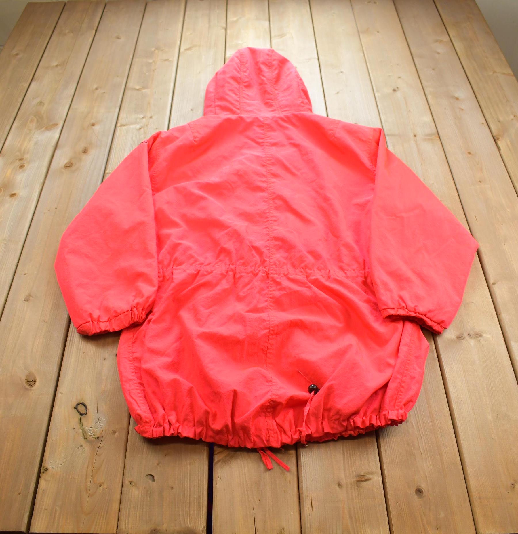 Vintage 1990s Obermeyer Womens Fluorescent Sport Rain Jacket