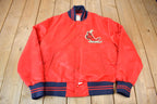Vintage 1980s St. Louis Cardinals MLB Satin Bomber Jacket