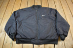Vintage 1990s Nike Big Swoosh Reversible Jacket