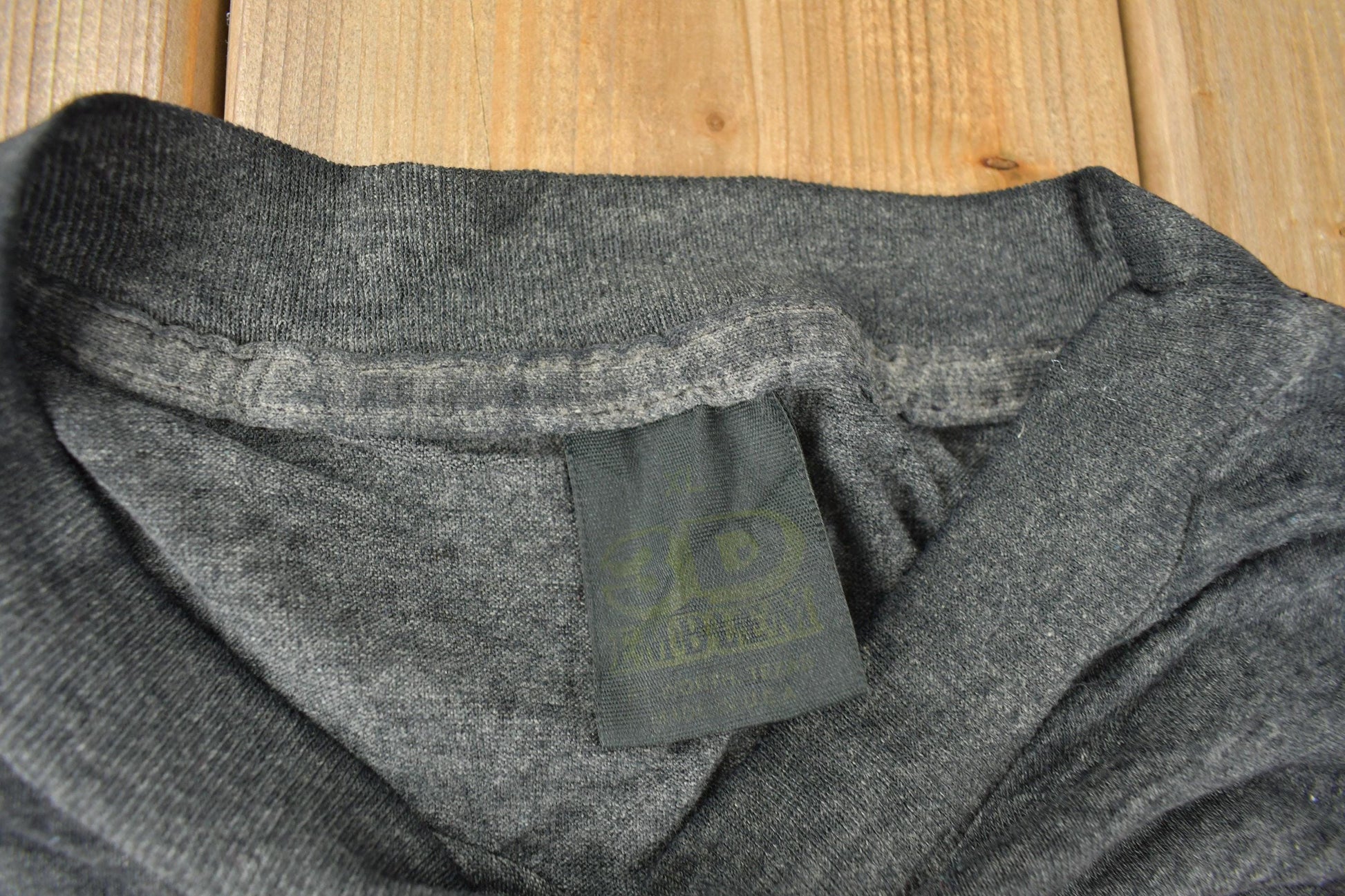 Vintage 1980s Rockport MO Peterbilt Single Stitch 3D Emblem T-Shirt Made In USA Size XL