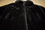Vintage 1970s Avec Tu Genuine Fabric Fur Coat