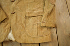Vintage 1970s Corduroy Western Style Blazer Made in Japan