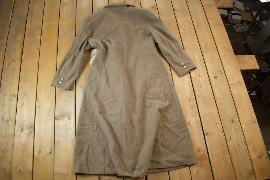 Vintage 1970s Hampton Row Double Breasted Wool Jacket Made In Canada