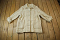 Vintage 1960s 100% Wool Striped Button Up Jacket