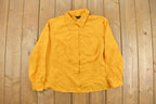 Vintage 1990s 100% Womens Button Up Shirt