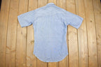 Vintage 1980s Wrangler Jean Button Up Shirt