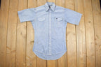 Vintage 1980s Wrangler Jean Button Up Shirt