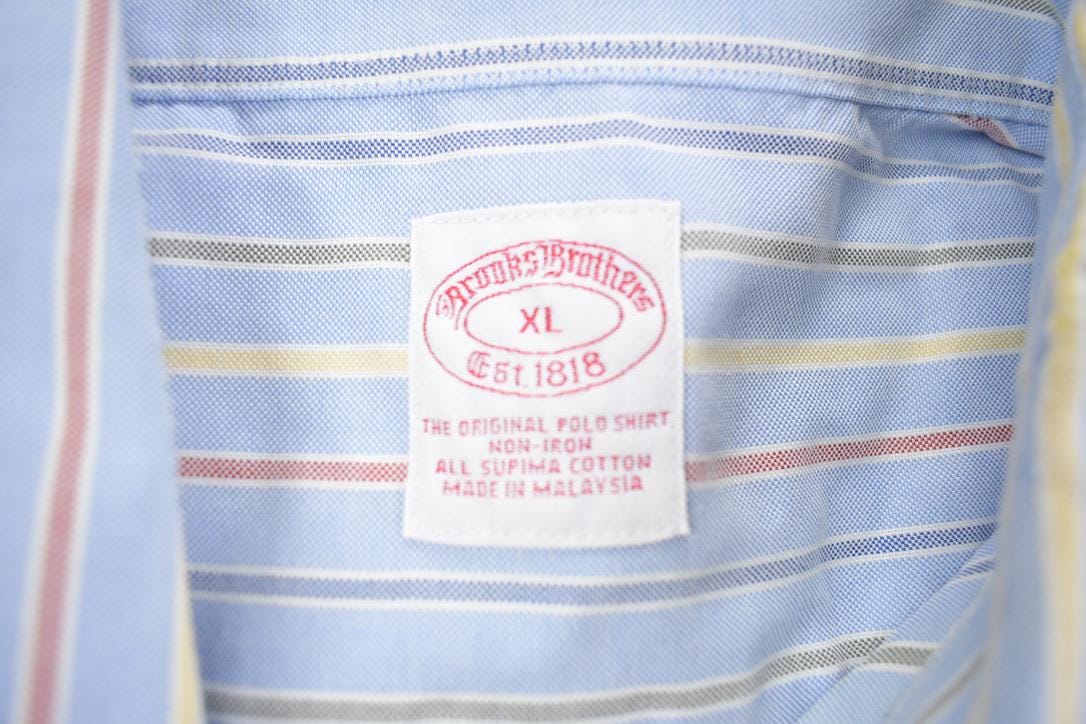 Vintage 1970s Brooks Brothers Polo Button Up Shirt