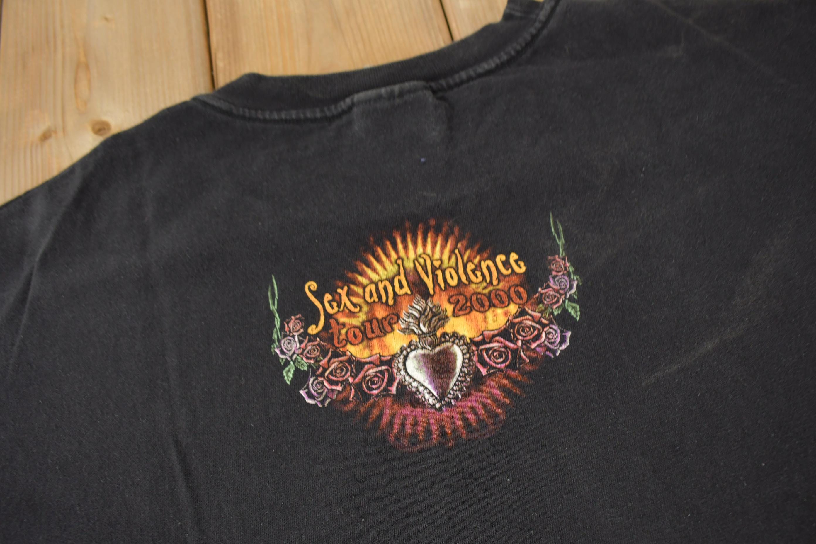 Vintage 2000 Stone Temple Pilots Tour Graphic Band Tee Size XL