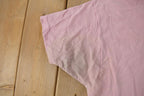 Vintage 1990s BJORK Single Stitch Pink Graphic Band Tee Made in Ireland