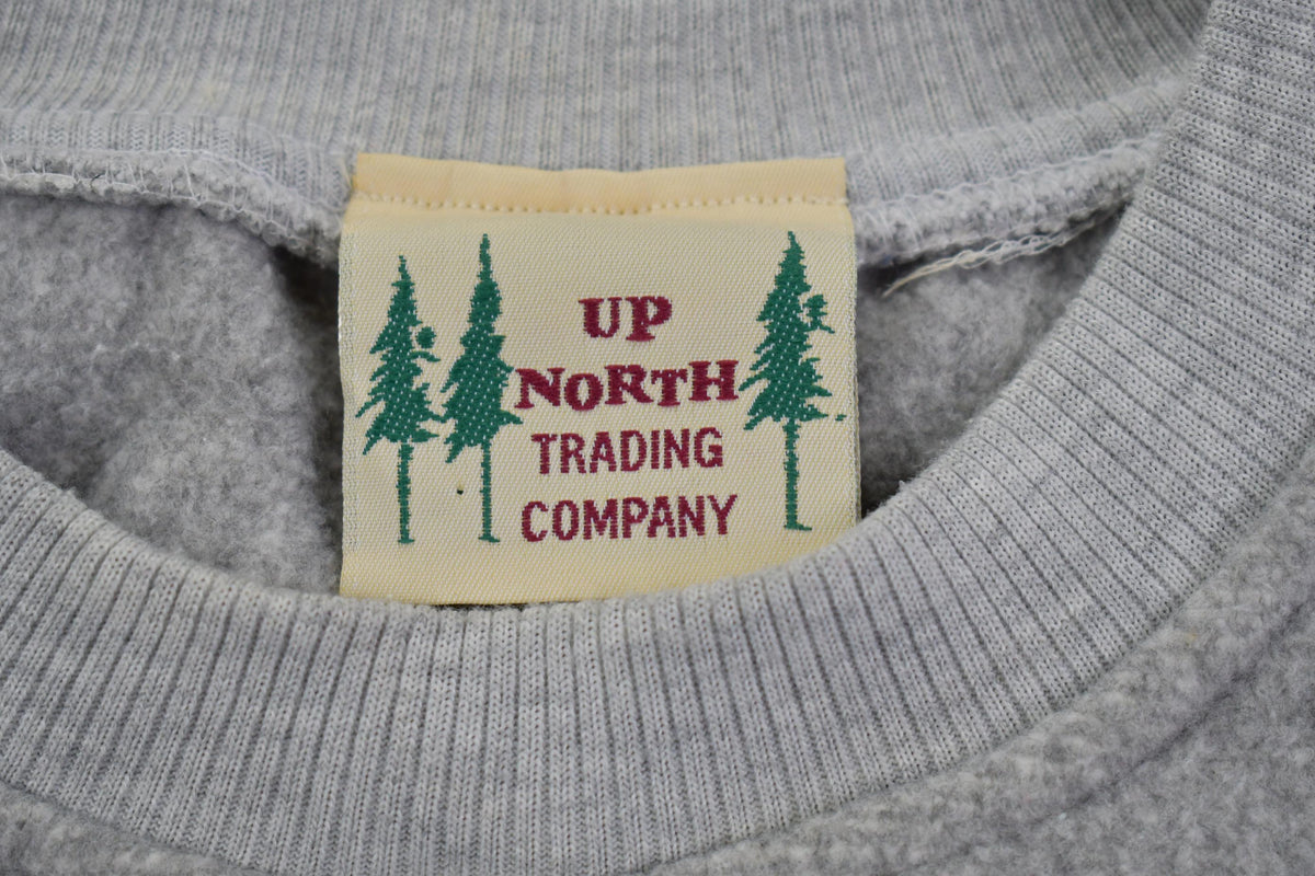 Vintage 1990s Dakota Magic Casino & Hotel Fleece Crewneck Sweatshirt Made In USA