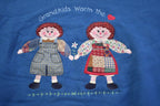 Vintage 1990s "Grandkids Warm the Heart" Grandma Style Collar Sweater
