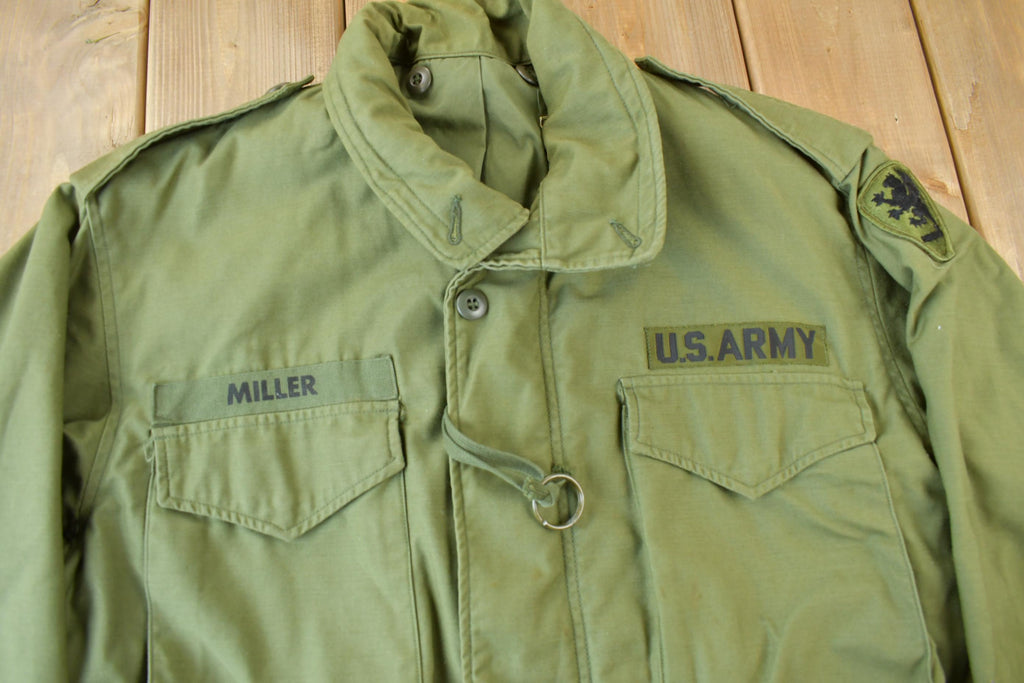 Vintage 1972 US Military Army Cold Weather Field Jacket