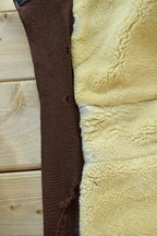 Vintage 1950s LL Bean Shearling Leather Flight Jacket