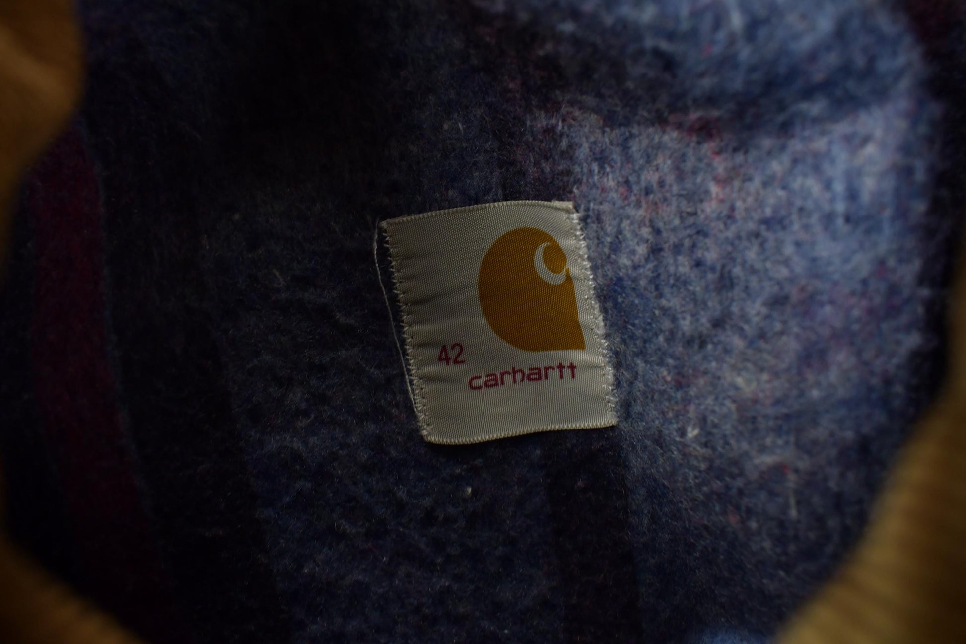 Vintage 1980s Carhartt Medium Wash Jean Jacket