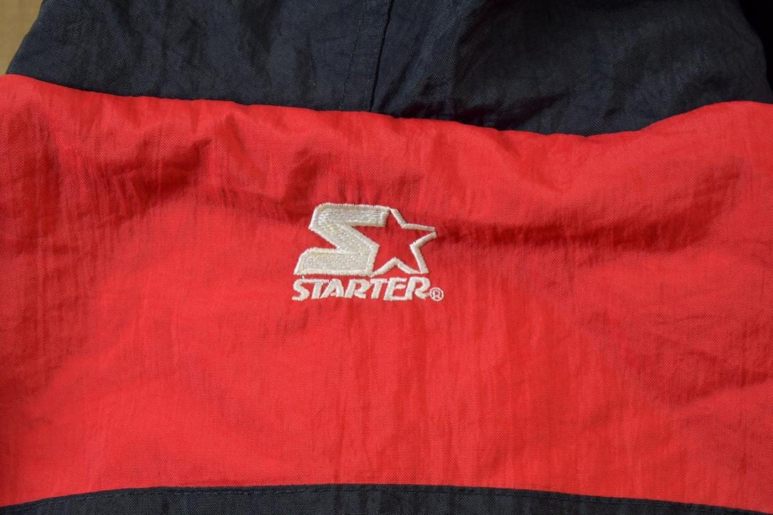 Vintage 1990s Chicago Blackhawks Starter Jacket NHL Hockey Jacket - XL