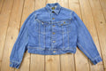 Vintage 1970s Lee Sanforized Jean Jacket Size Union Made In USA